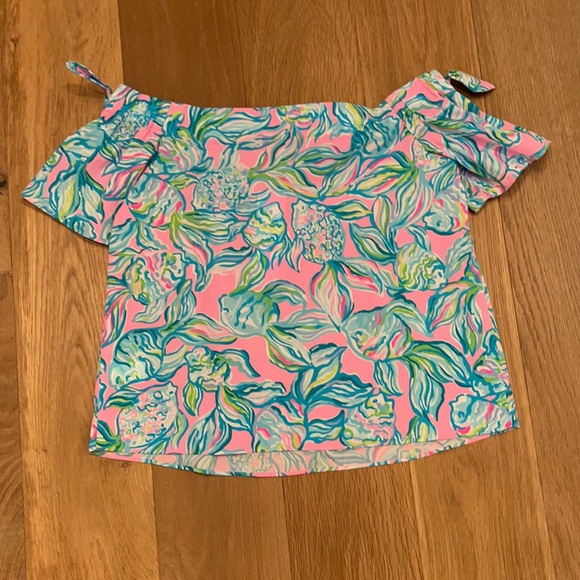 Lilly Pulitzer Tamara Top - Off The Scales - Picture 5 of 5